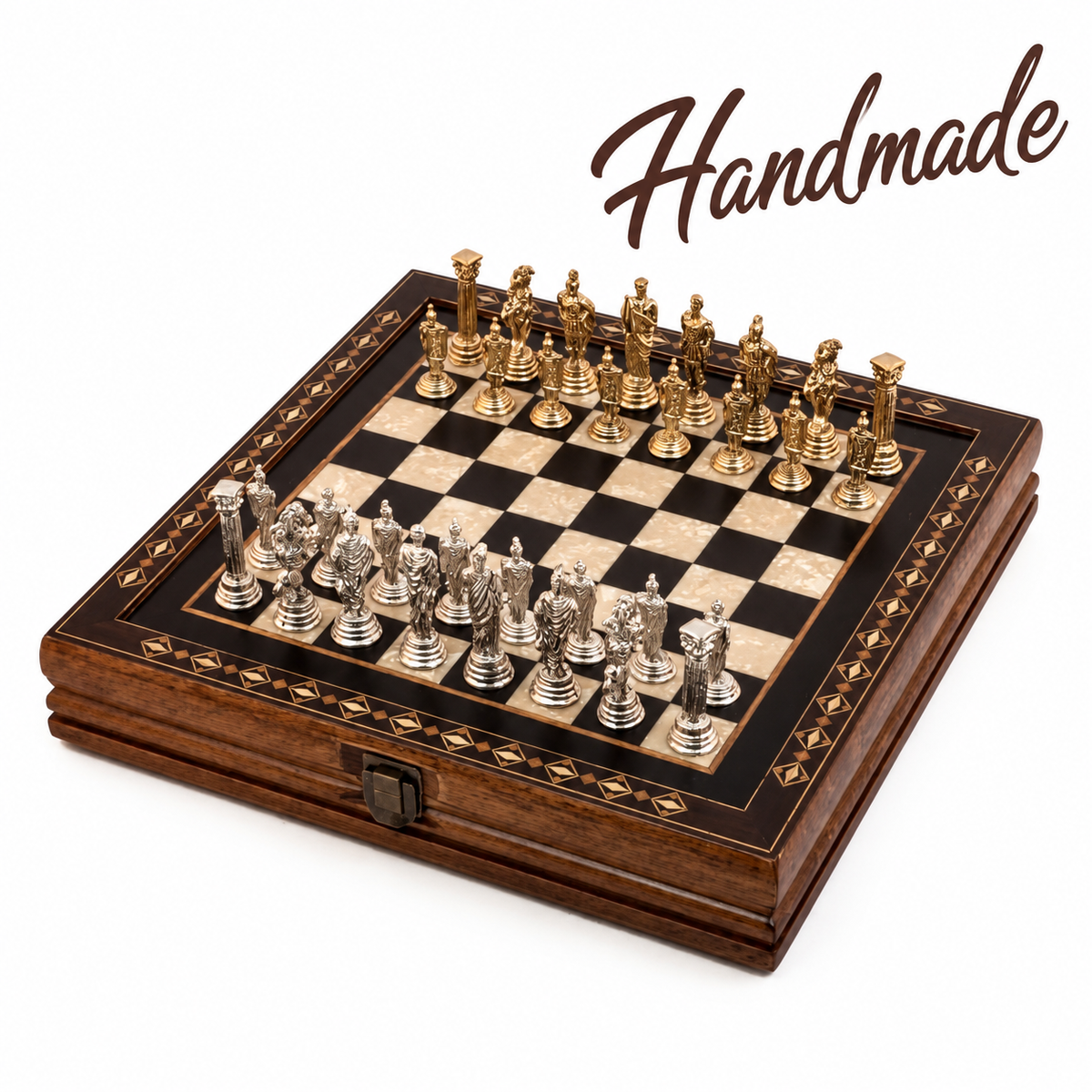 12 Inches Hero Chess Set with metal figures | Code: 2627
