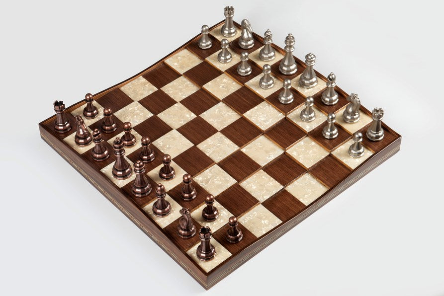 Pyramid Chess Set - Walnut – Helena Wood Art