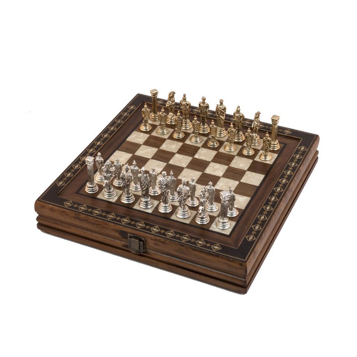 12 Inches Hero Chess Set with metal figures | Code: 2627