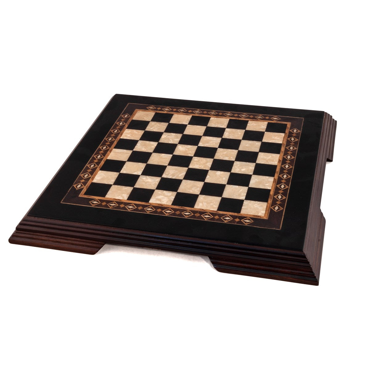 11.4 Inch Flat Wooden Chess Board – Mini Size | Code: 2653