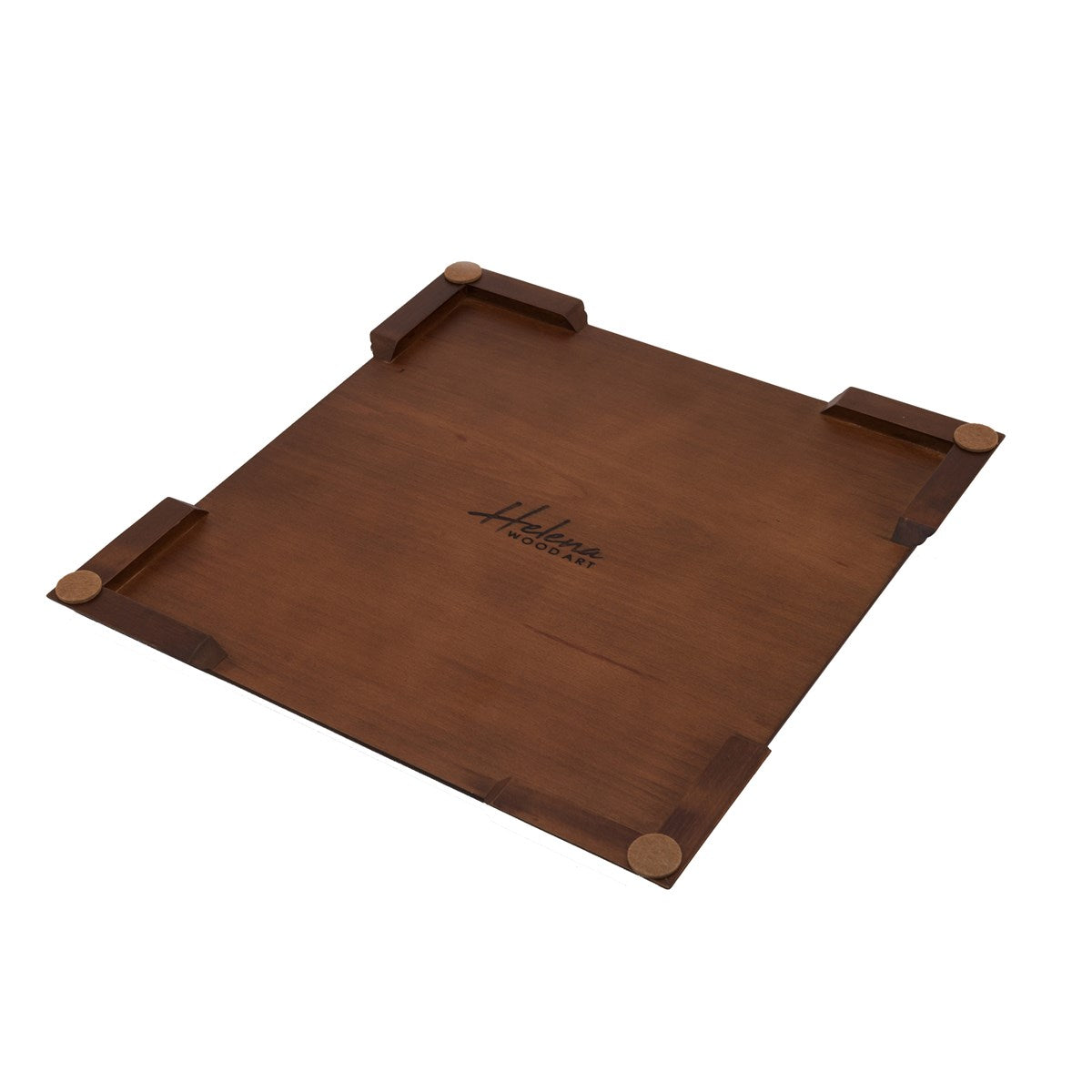 15.15 Inch Flat Wooden Chess Board – Small Size | Code: 2655