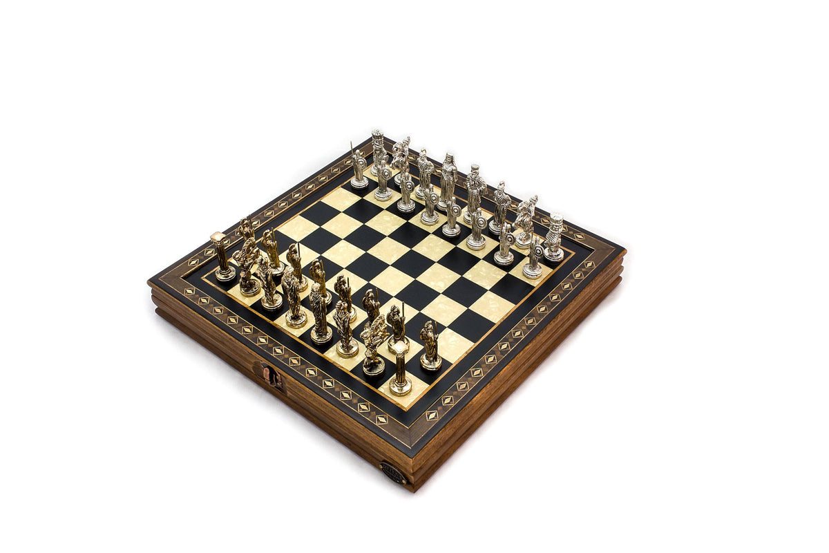 12 Inches Hero Chess Set with metal figures | Code: 2627