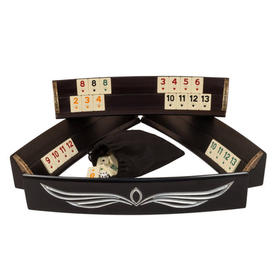 Helena Wood Art Set Da Gioco Rummikub In Legno Ovale – Fatto A Mano - 2