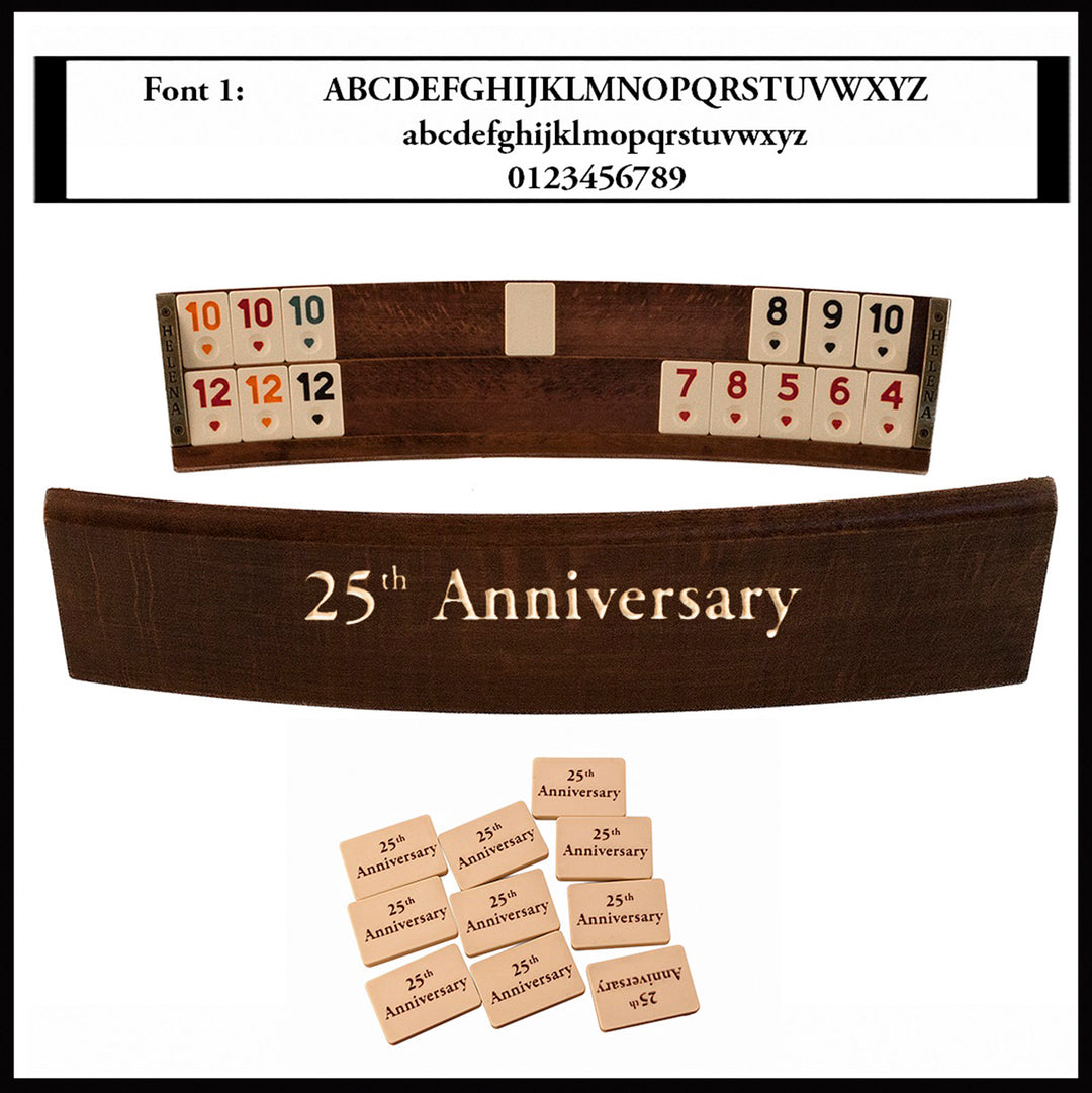 Oval Rummy Cube Anniversary Gift for Boyfriend Customizable Rummy Set Anniversary Gift for Parents Personalized popular Gift for Him Shaped Elliptic